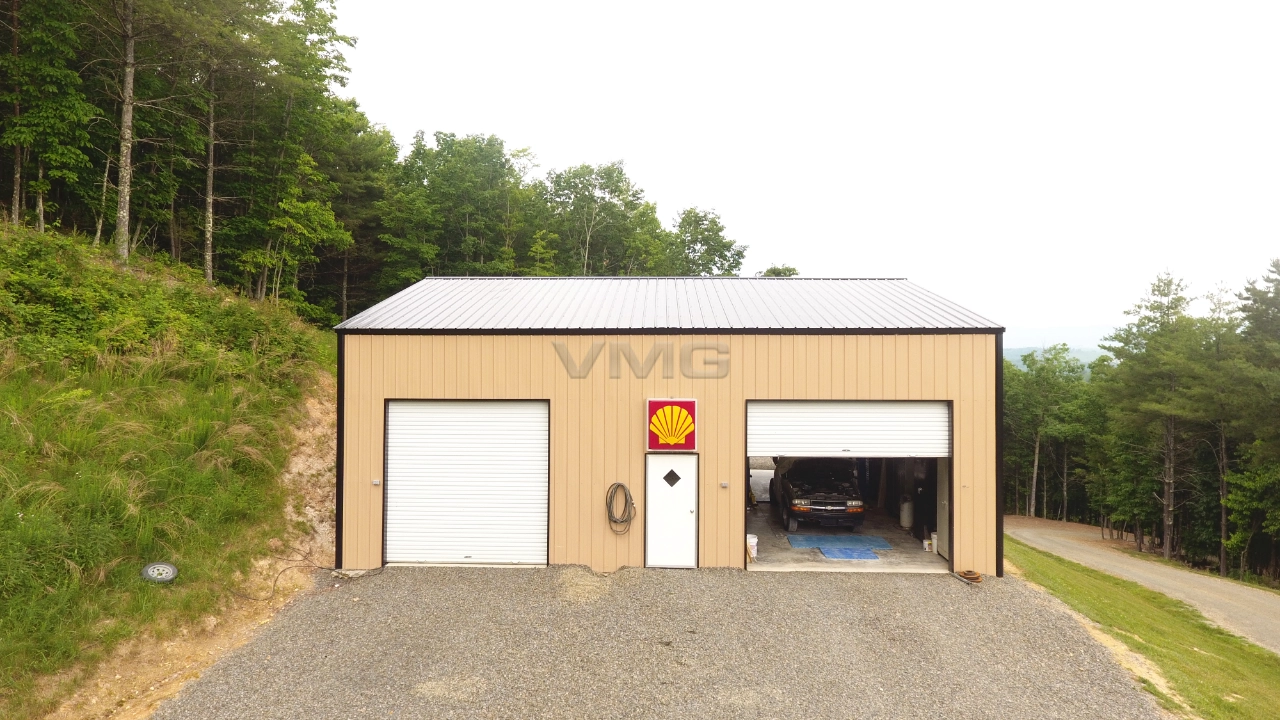 36x40x14 Side Entry Garage