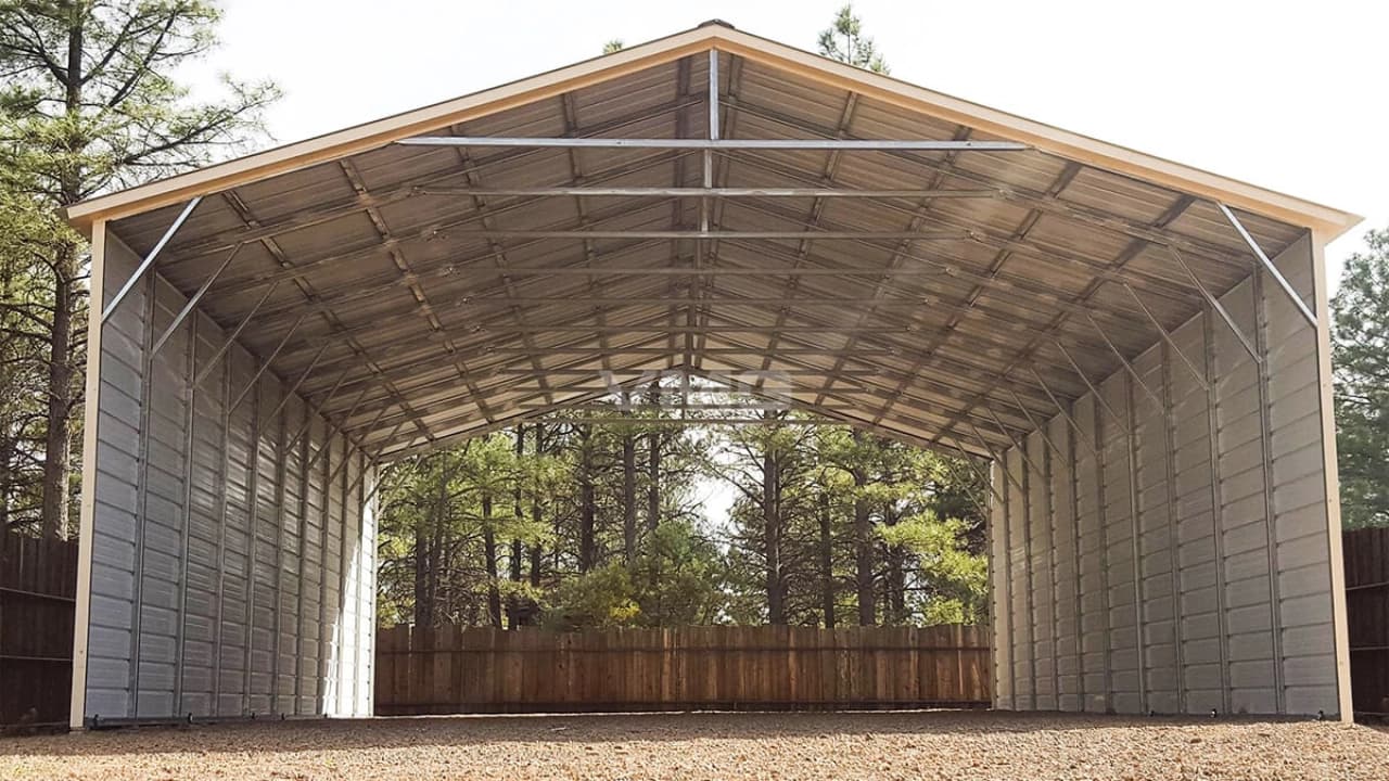 30x40x12 Triple Wide Metal Building