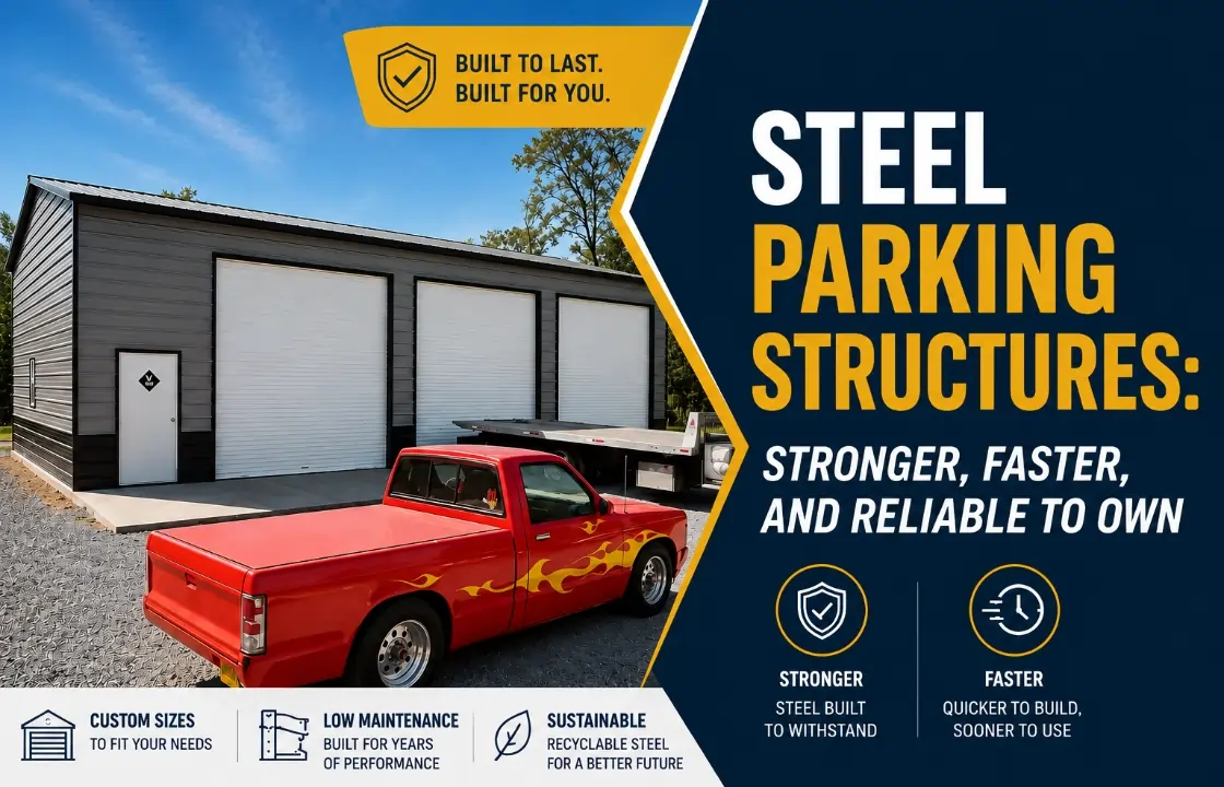 Steel Parking Structures: Stronger, Faster, and Reliable to Own