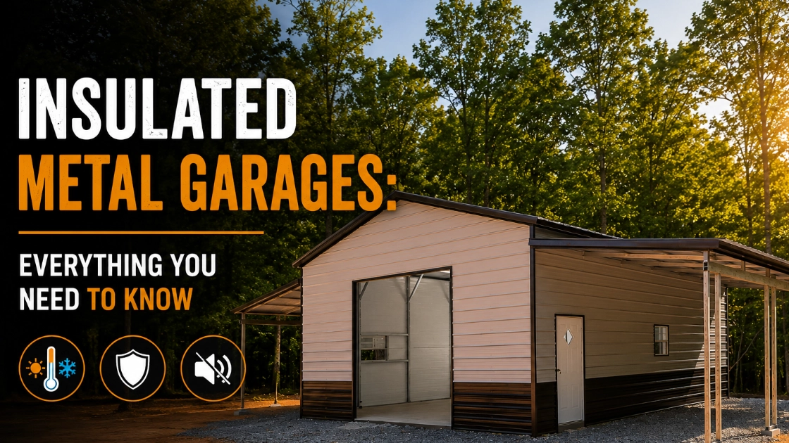 Insulated Metal Garages: Everything You Need to Know