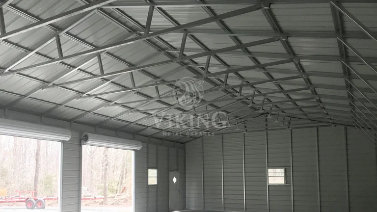 30’x61’x12′ Three Car Metal Garage