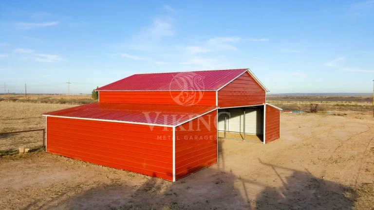 48x30x12 Agricultural Metal Barn Building