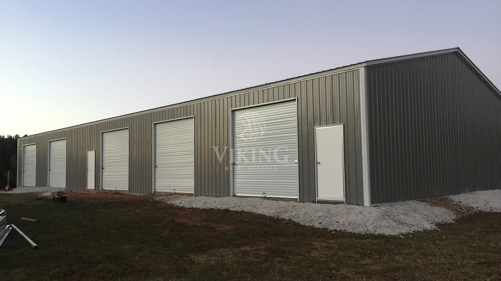 50x100x12 clear span building - viking metal garages