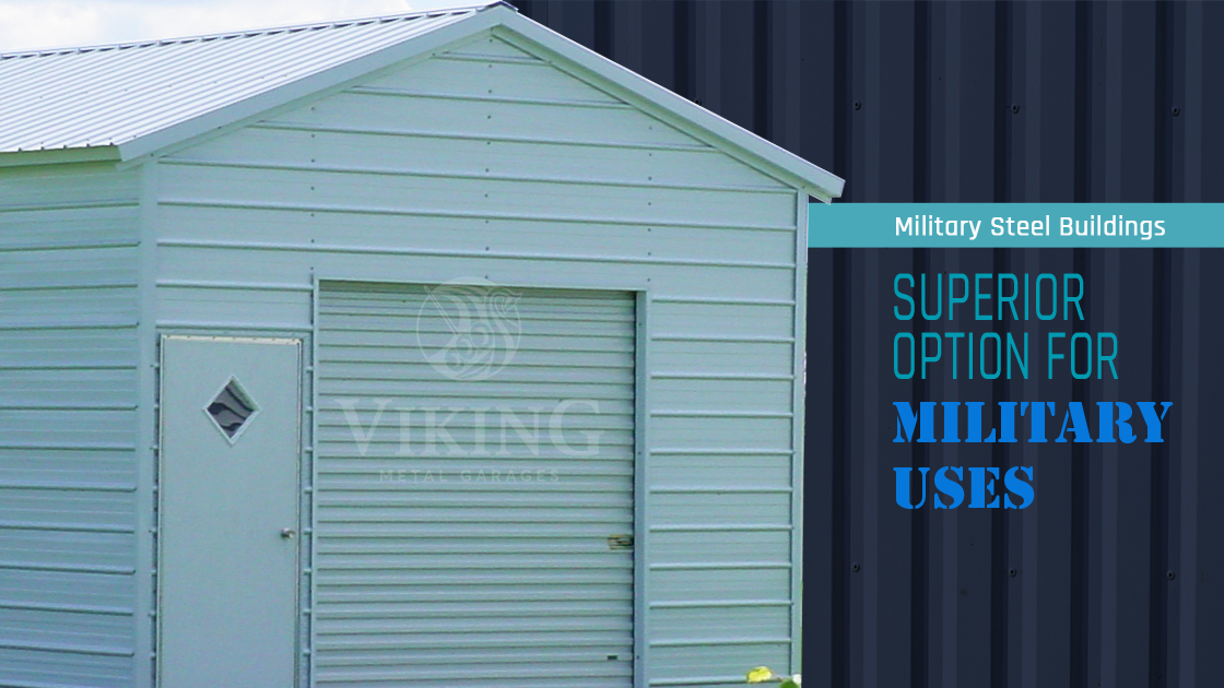 Military Steel Buildings - Superior Option for Military Uses