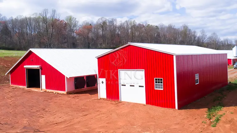 30'X35'X15' Steel Garage