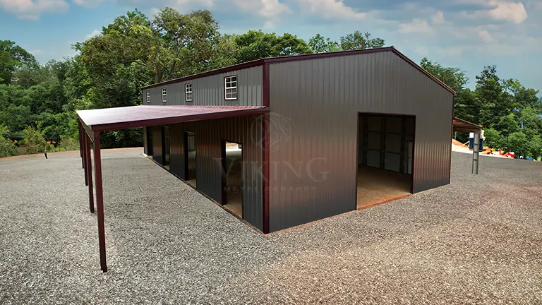 60’x48’x16′ Carolina Barn