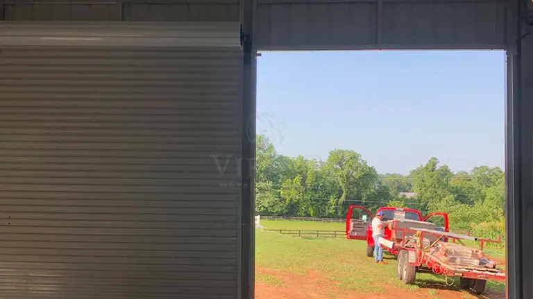 40’x25’x12′ Metal Barn Building