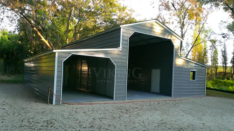 42’x36’x12′ Step Down Barn